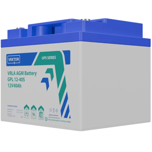 Аккумуляторная батарея VEKTOR BATTERY GPL 12-40S